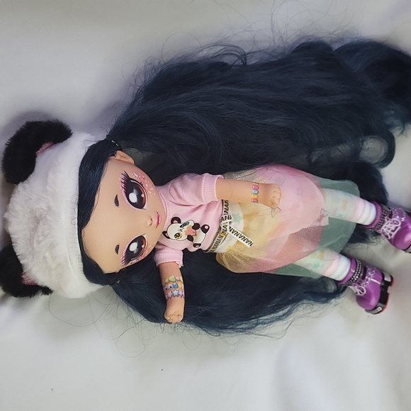 Na na na Surprise Doll  Panda Hat Cloth Atriculate 12" Fashion Doll - Picture 6 of 16